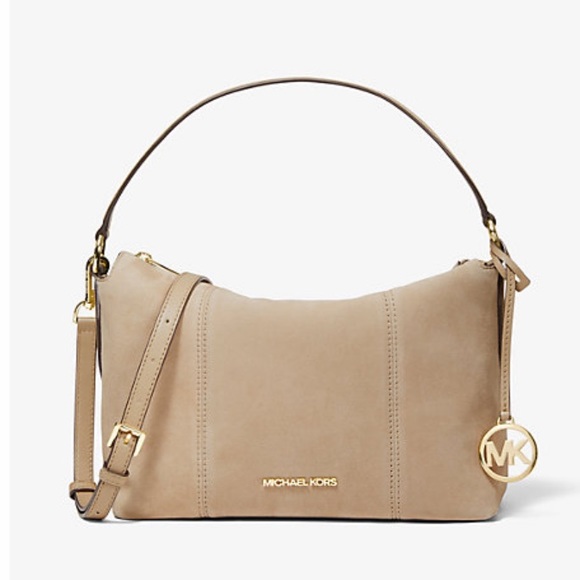 Michael Kors Bags Nwt Michael Kors Brooke Medium Suede Bag Poshmark
